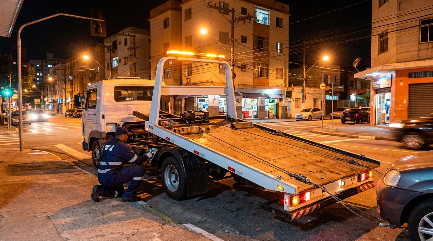 Guincho 24h profissional em Brasília‑DF